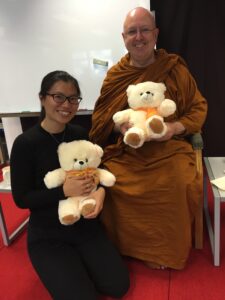 With Ajahn Brahm, about the founder page