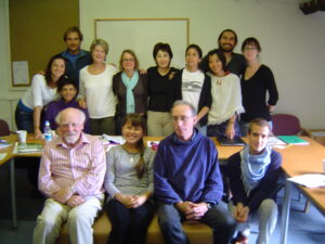 With Professor Henri Bortoft and Stephen Harding, about the founder page